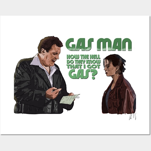 Dumb & Dumber: Gas Man Wall Art by 51Deesigns